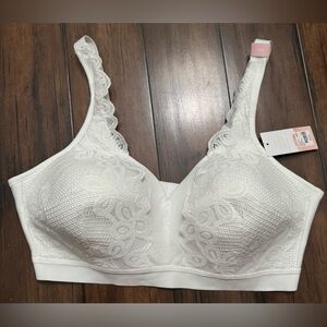 Cacique White Lace Bra NEW with tags 40DD